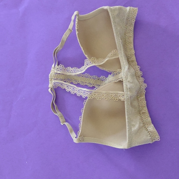Imtimissimi metallic gold  soft cup bra. Size is missing fits 34B/C - Picture 3 of 8